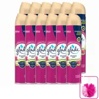 Glade 12 x - Luchtverfrisser Spray - Relaxing Zen - 300 ml - Bulkverpakking - Luchtverfrisser - Douchemop - Ontspanning