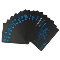 Go Go Gadget - Speelkaarten - Pokerkaarten - Waterproof - Reisspel - 1 set - Zwart/ Blauw
