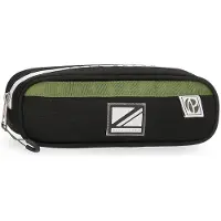 Pepe Jeans Luca etui, zwart, 22 x 7 x 3 cm, polyester, zwart, etui