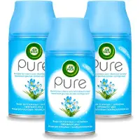 Air Wick 3 x Freshmatic - Luchtverfrisser Navulling - Pure Lentedauw - 250ml - Voordeelverpakking - 3 stuks