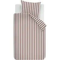 Beddinghouse Dekbedovertrek Jamie Dark Red Flanel-140 x 200 / 220 cm | 1-Persoons