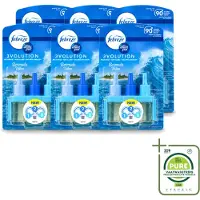 Ambi Pur 6 x 3volution - Bermuda Vibes Navulling - Luchtverfrisser - 20 ml - Grootverpakking - Vaatwasstrips - Luchtverfrisser - Oceaan Geur - Geurverspreiding - Geurapparaat - Geur Sfeer