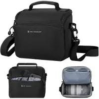 K&F Concept rugzak voor camera's, cameratas, tas voor spiegelreflexcamera's, schoudertas