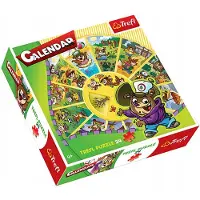 Trefl Kalender Puzzel 24 Stuk - Educatief en Interactief