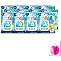 Ambi Pur 12 x - 3Volution - Starterkit - Fresh Linnen - 20 ml - Bulkverpakking - Geurwisseling - Douchemop - Frisse linnengeur