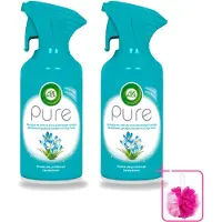 Air Wick 2 x - Luchtverfrisser Spray - Pure Lentedauw - 250ml - Bulkverpakking - Luchtverfrisser - Douchemop - Lentedauw