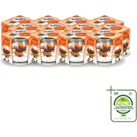At Home 12 x - Scents - Geurkaars - Sandalwood & Jasmin - 70 g - Grootverpakking - Vaatwasstrips - Geurkaars - Sandelhout - Jasmin - Geur - Rustgevende Geur