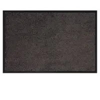 ANRO Queen Deurmat Antraciet 150x90 cm - Antislip - Binnen en buiten