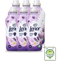 Lenor 6 x – Wasverzachter – Lavender & Kamille – 56 Wasbeurten – 1176 ml - Grootverpakking - Vaatwasstrips - Wasverzachter - Lavendel - Kamille - Wasgeur - Wasverzachting