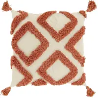 Unique living - Kussen Cruz - 45x45cm - Rood