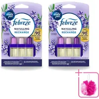 Ambi Pur 2 x - 3Volution - Navulling - Lavendel - 20 ml - Bulkverpakking - Geurverspreider - Douchemop - Lavendel