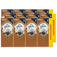 Glade 12 x - Touch & Fresh Navulling - Sensual Sandelhout Jasmijn - 2 × 10 ml - Voordeelverpakking - 12 stuks