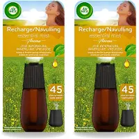 Air Wick 2 x Essential Mist - Navulling - Happiness - Ananas & Wilde Munt - 20ml - Voordeelverpakking - 2 stuks