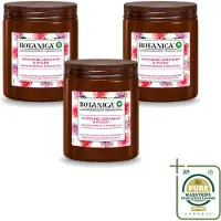 Air Wick 3 x Botanica by - Geurkaars - Geranium & Rozen - 40 Uur Brandduur - Wasstrips - Geurkaars - Geranium En Rozen - 40 Uur Branden - Natuurlijke Geur - Bloemige Geur