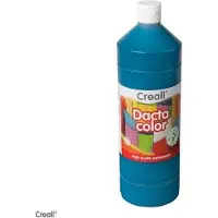Creall acrylverf speelgoed 500 ml turquoise voor kinderen en volwassenen.