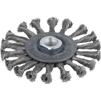 Wolfcraft stalen draadschijfborstel, M14, Ø 115 mm, artikelnummer 2149000, 1 stuk