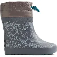 Wheat Thermostiefel - Arden - Barfuß - Gummi - Dark Reflektieren - - 25 - Gummistiefel