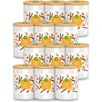 Air Wick 12 x - Geurkaars - Vanille & Zoete Amandel - 35 Uur Brandduur - Voordeelverpakking - 12 stuks