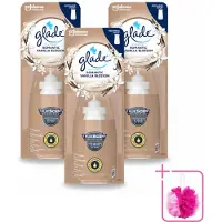 Glade 3 x - Sense & Spray - Romantic Vanillebloesem - 18 ml - Bulkverpakking - Romantische geur - Douchemop - Geurafgifte