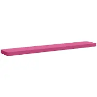 vidaXL 1-delig Bankkussen VUGHT 100% Polyester Roze 180 x 30 x 5 cm
