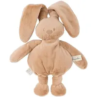 Nattou Lapidou Knuffel konijn - 30 cm - Zachte baby knuffel - Baby cadeau - Warm Beige