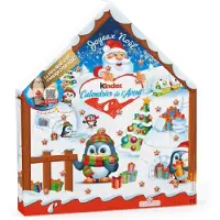 Merkloos Kinder chocolade adventskalender, Mix, doos van 184 g