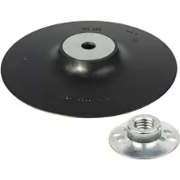 Wolfcraft Steunschijf | Flensmoer | M14 | Ø178mm | 1 stuk - 2452000