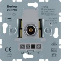 Berker 286710 dimmer Dimmer & schakelaar Monteerbaar Metallic