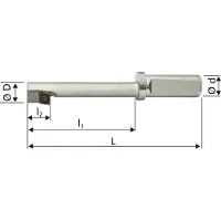 Format Tegenl verzinkfr. 180º bkD21 Z1 voor CCMT 09T304