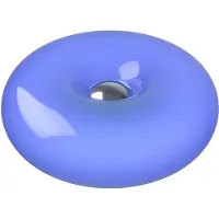 Eglo Basile Tafellamp - Wandlamp - LED - Ø 30 cm - Chroom/Blauw