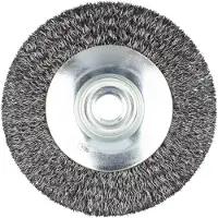 Wolfcraft 2705000 M14 100 Mm Ronde Golvende Draadborstel