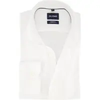 Olymp Japanese Knitted Hemd Wit