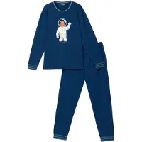 Woody Pyjama heren stretch astronaut