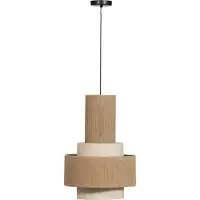 Woood Pelle Hanglamp - Touw - Naturel - 56x38x38