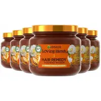 Garnier 6x Loving Blends Argan- en Cameliaolie Haarmasker 340 ml
