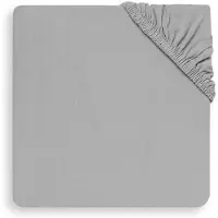 Jollein Hoeslaken Jersey 70x140/75x150cm Soft Grey