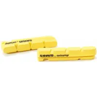 Sram x2 remblok cartridges voor gele carbon velgen