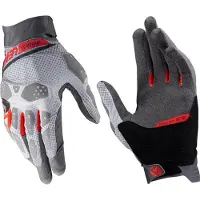 Leatt X-Flow 5.5 Short, handschoenen ,grijs/lichtgrijs/rood ,S