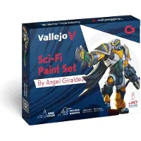 Vallejo Hobbyverf Acrylverf - 72313 Sci-Fi Paint Set by Angel Giraldez - Acryl Set Verf set - 12 x 17 ml
