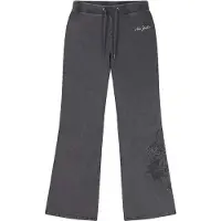 Ed Hardy True Diamante Wide Leg Joggers - Zwart- Dames, Zwart
