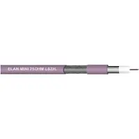 Elan 70I132 Coaxkabel Buitendiameter: 2.80 mm 75 Ω Wit 10 m