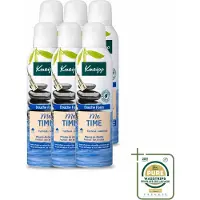 Kneipp 6 x - Douche schuim - Me‑Time - Patchouli & Sandelhout - 200 ml - Wasstrips - Douche Schuim - Me-time - Patchouli En Sandelhout - Huidverzorging - Ontspanning