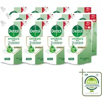 Dettol 12 x - Handzeep Navulling - Hydrate - Aloë Vera & Bamboe - 500 ml - Grootverpakking - Vaatwasstrips - Handzeep - Handen Reinigen - Antibacterieel - Hygiëne - Handen Verzorgen