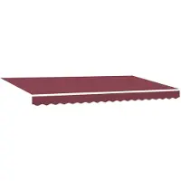 vidaXL Markies met antraciet kleur, 5 x 3,5 meter, metalen constructie