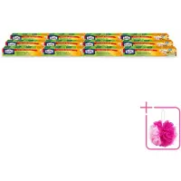 Toppits 12 x – Magnetronfolie 2-in-1 – 15 m - Bulkverpakking - Magnetronfolie - Douchemop - Bewaren