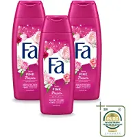 Fa 3 x - Pink Passion - Douchegel - Roze Roos - 250 ml - Wasstrips - Douchegel Roze Roos - Roze Roos Geur - Douchegel Voor Huid - Huid Verzorging - Verfrissende Douchegel