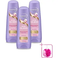 Unilever 3 x Andrélon Extra Glans Conditioner - 200 ml - Voordeelverpakking - 3 stuks