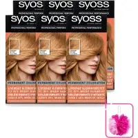 Syoss 6 x - Haarverf Colors Pantone - 9-67 Coral Gold - 1 Haarkleuring - Bulkverpakking - Haarverf - Douchemop - Haarkleur