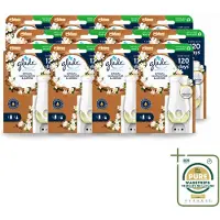 Glade 12 x - Houder Elektrische Olie - Sensual Sandelhout Jasmijn - Wasstrips - Geurhouders - Luchtverfrisser - Elektrische Geurhouder - Geur In Huis - Geur In Woonkamer