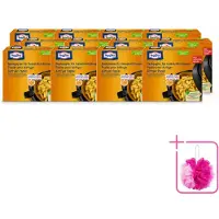 Toppits 12 x – Airfryer Papier – 20 cm – 20 Zakjes - Bulkverpakking - Airfryer bakpapier - Douchemop - Bakpapier airfryer
